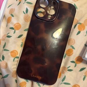 Brown Phone Case 16 pro max
